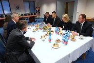 Zväčšiť fotografiu - S ministrom o výstavbe rozhľadne i prioritných župných projektoch