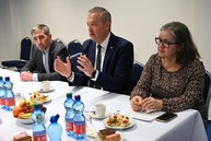 Zväčšiť fotografiu - S ministrom o výstavbe rozhľadne i prioritných župných projektoch