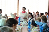 Zväčšiť fotografiu - Seniori v púchove rokovali o ďalšom smerovaní okresnej organizácie