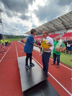 Zväčšiť fotografiu - Siedma olympiáda seniorov opäť spojila športovcov z považskobystrického okresu - 20220908_145227