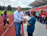 Zväčšiť fotografiu - Siedma olympiáda seniorov opäť spojila športovcov z považskobystrického okresu - 20220908_150655