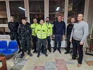 Zväčšiť fotografiu - Silvestrovské poďakovanie tým, ktorí sa starajú o bezpečné považie