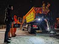 Zväčšiť fotografiu - Silvestrovské poďakovanie tým, ktorí sa starajú o bezpečné považie