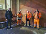 Zväčšiť fotografiu - Silvestrovské poďakovanie tým, ktorí sa starajú o bezpečné považie