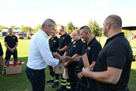 Zväčšiť fotografiu - Sobota v trenčianskom kraji patrila hasičom, snp, tradíciám aj obecným oslavám