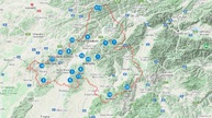 Zväčšiť fotografiu - Štartuje 6. ročník vrchárskej koruny trenčianska - mapa