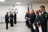 Zväčšiť fotografiu - Storočnica dobrovoľných hasičov a svätomichalské hody