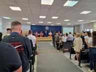 Zväčšiť fotografiu - Študenti vstúpili do ďalšieho akademického roku - 20230925_103313