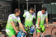 Štvrtý ročník projektu do práce na bicykli otvoril na trenčianskej župe národný cyklokoordinátor, predstavili aj nové cyklodresy zelenej župy - IMG_9511