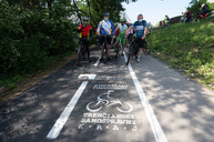 Zväčšiť fotografiu - Svojho favorita medzi cyklotrasami majú cyklisti aj chodci - 20200601_TSK_cyklotrasa_039w