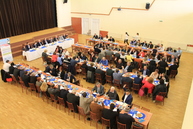 Takmer stovka primátorov a starostov z okolia stredného považia  sa zišla v kultúrnom dome v trenčianskych stankovciach - IMG_6644