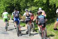 Zväčšiť fotografiu - Tohtoročné vrcholy koruny už zdolala viac ako päťdesiatka bikerov - 5