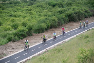 Zväčšiť fotografiu - Trenčianska župa už šiestym rokom prispieva k ochrane životného prostredia - 20180525_HORNA_STREDA_cyklotrasa_087w
