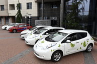 Zväčšiť fotografiu - Trenčianska župa už šiestym rokom prispieva k ochrane životného prostredia - 20191019_TSK_elektromobily_03