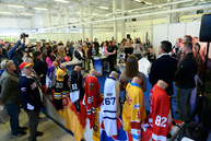 Trenčiansky kraj je pravým hokejovým regiónom, v hokejovom duchu sa otváral aj stánok kocr trenčín región na region tour expo 2019 - 20190517_REGION_TOUR_EXPO_018w