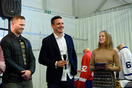 Trenčiansky kraj je pravým hokejovým regiónom, v hokejovom duchu sa otváral aj stánok kocr trenčín región na region tour expo 2019 - 20190517_REGION_TOUR_EXPO_020w