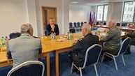 Zväčšiť fotografiu - Trenčiansky župan hostil generálov - 3