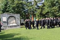 Trenčiansky župan si uctil pamiatku zosnulých baníkov na regionálnych oslavách dňa baníkov 2015 - Obrázok 018