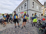 Zväčšiť fotografiu - Ústredným motívom židovsko-kresťanskej cyklopúte je podpora dialógu - 20230914_120342