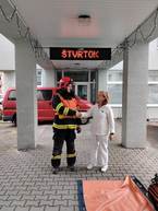 Zväčšiť fotografiu - V bystričane nacvičovali evakuáciu osôb - 13