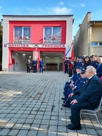 Zväčšiť fotografiu - V kolačíne slávnostne otvorili zrekonštruovanú hasičskú zbrojnicu - 20221008_095717