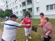 Zväčšiť fotografiu - V považskobystrickom zariadení sa klienti športovo i kultúrne vyžili - 20210702_101920