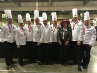 V slovenskom národnom tíme sa na svetovom kulinárskom pohári v luxembursku predstavili aj zástupcovia soš obchodu a služieb v púchove - Cukrar_19