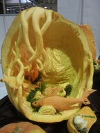 V slovenskom národnom tíme sa na svetovom kulinárskom pohári v luxembursku predstavili aj zástupcovia soš obchodu a služieb v púchove - carving4