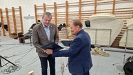 Zväčšiť fotografiu - V trenčianskych bohuslaviciach slávnostne otvorili hasičskú zbrojnicu - 20221022_141837