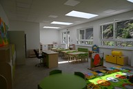 Zväčšiť fotografiu - V trenčianskych tepliciach otvorili novú nadstavbu materskej školy