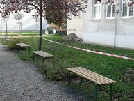 Zväčšiť fotografiu - Vďaka zeleným očiam skrášlili kraj ďalšie enviroprojekty - nove lavicky (2)
