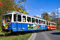 Zväčšiť fotografiu - Veľkonočná električka previezla viac ako 800 cestujúcich - Veľkonočná električka 17.4 2022(33)