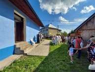 Zväčšiť fotografiu - Viaceré obce v kraji oslavovali výročia, v zliechove otvorili pamätný dom - 20210814_155312