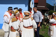 Zväčšiť fotografiu - Viaceré obce v kraji oslavovali výročia, v zliechove otvorili pamätný dom - IMG_0257