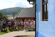Zväčšiť fotografiu - Viaceré obce v kraji oslavovali výročia, v zliechove otvorili pamätný dom - IMG_0273