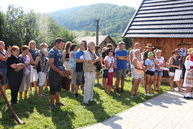 Zväčšiť fotografiu - Viaceré obce v kraji oslavovali výročia, v zliechove otvorili pamätný dom - IMG_0278