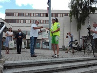 Vyhodnotenie súťaže do práce na bicykli; tsk v kategórii spoločnosť na vynikajúcom treťom mieste - IMG_20170629_161030