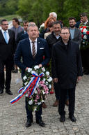 Zväčšiť fotografiu - Zapálené vatry rozžiarili mohylu generála m. r. štefánika - 20220503_BRADLO_103_MRS_016w