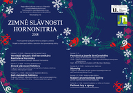 Zimné slávnosti hornonitria vstúpia do 15. ročníka - pozvanka web