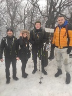 Zväčšiť fotografiu - Župan absolvoval silvestrovský výstup na strážov, poďakoval aj záchranným zložkám na severe kraja - 1