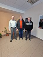 Zväčšiť fotografiu - Župan opäť absolvuje výjazdy k záchranným zložkám a cestárom - 20221229_110347