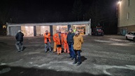 Zväčšiť fotografiu - Župan opäť absolvuje výjazdy k záchranným zložkám a cestárom - 20221230_223602