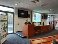 Zväčšiť fotografiu - Župní zamestnanci sa vzdelávali v oblasti nakladania s odpadom - 20221027_092938