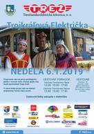 Historická električka oslavuje 110 rokov pravidelnej prevádzky, jej fungovanie už piaty rok podporuje aj trenčianska župa - plagat