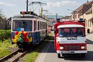Koľajnice trenčianskej elektrickej železnice medzi trenčianskou teplou a teplicami ožijú aj tento rok. opäť s podporou tsk. - 1 (5)