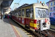 Zväčšiť fotografiu - Tradičná mikulášska električka opäť lámala rekordy návštevnosti