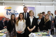 Výstava region tour expo v trenčíne otvorila svoje brány návštevníkom. nové brožúry a cyklomapu trenčianskeho kraja pokrstila kocr trenčín región. - IMG_1354