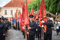 Zväčšiť fotografiu - Blížnemu vždy na pomoc sú už celé storočie - TSK_100 rokov DPO-36