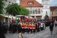 Zväčšiť fotografiu - Blížnemu vždy na pomoc sú už celé storočie - TSK_100 rokov DPO-52