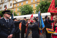 Zväčšiť fotografiu - Blížnemu vždy na pomoc sú už celé storočie - TSK_100 rokov DPO-56